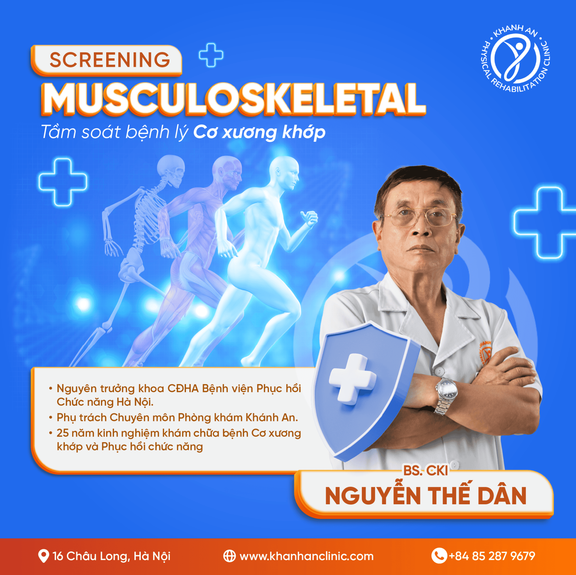 Tầm soát Bệnh lý Cơ Xương Khớp - Nền tảng của Cuộc sống Khỏe Mạnh và Hạnh Phúc