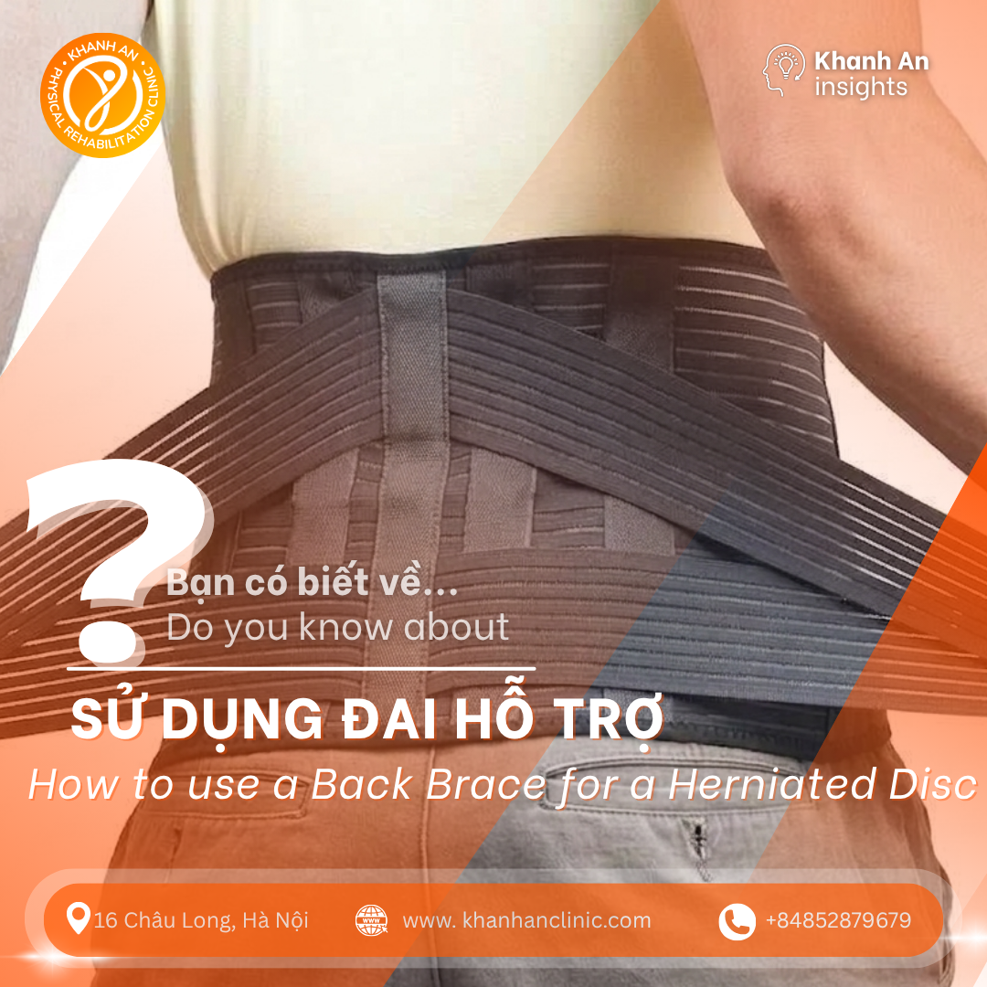 Đeo đai hỗ trợ lưng, bạn đã biết sử dụng đúng cách?