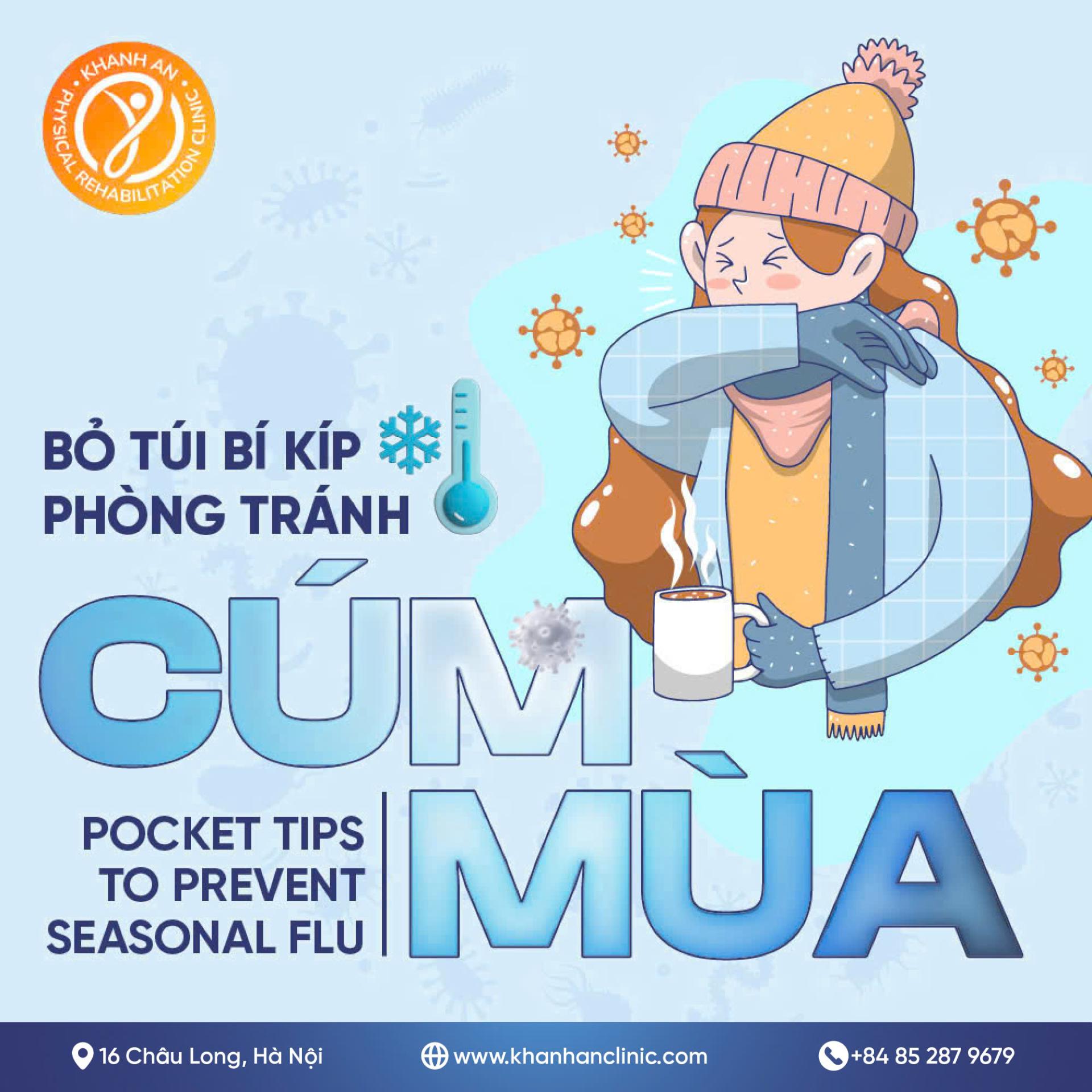 Bỏ Túi ngay Bí Kíp Phòng Tránh Cúm Mùa Hiệu Quả